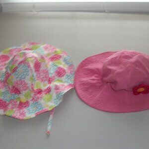 Girls Sun Protection Hats, UPF 50+, like new!